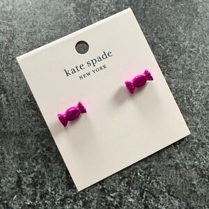 KATE SPADE Earring Stud Pink Candy Shop Candies Authentic NWT